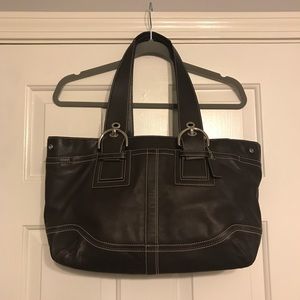 Coach Leather Tote
